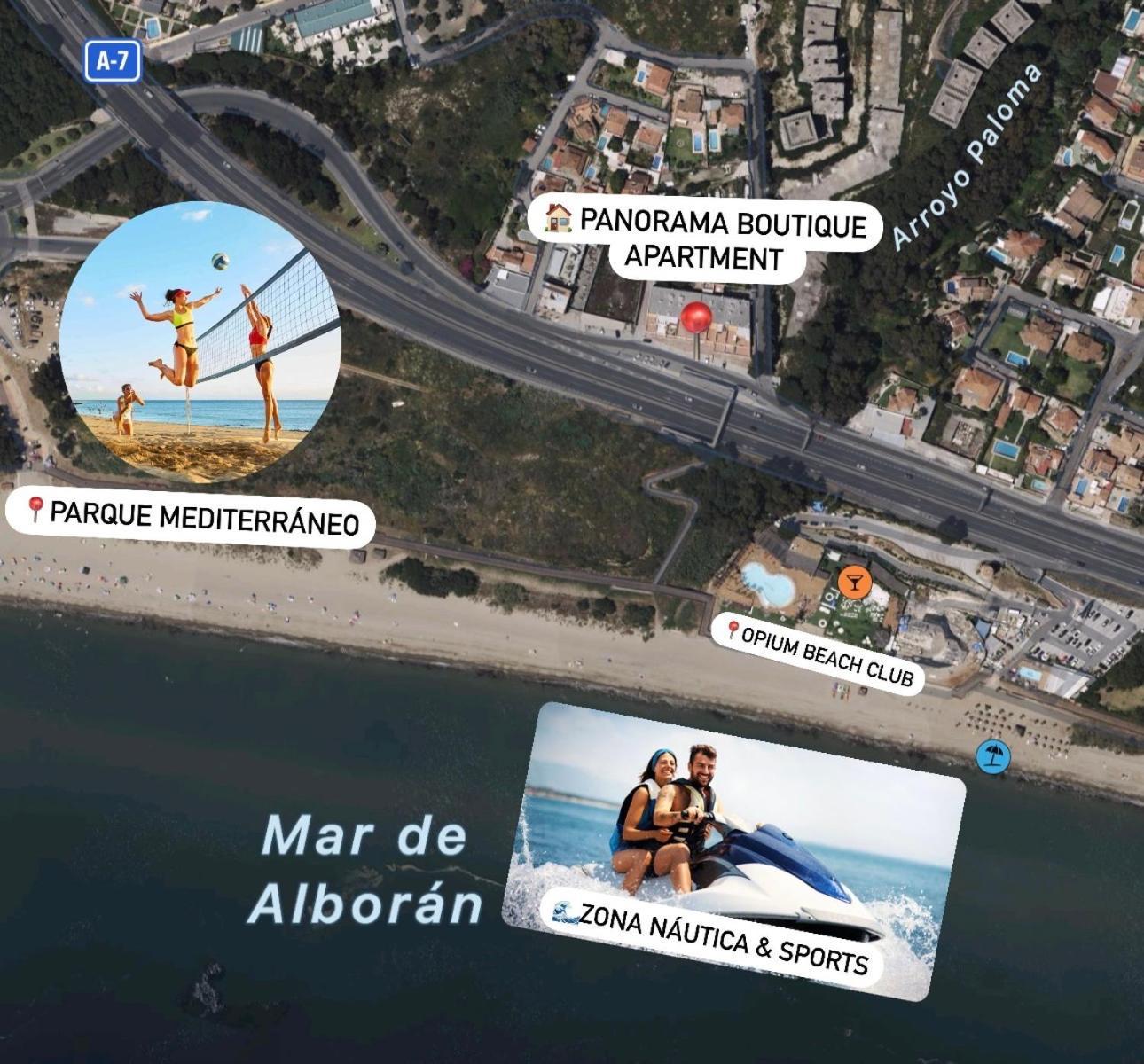 Frente A La Playa Apartamento Boutique En Марбеля Екстериор снимка